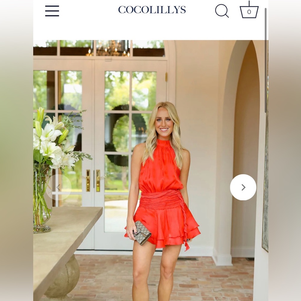 NWT Cocolillys Size S- Ambrose Mini - Spice